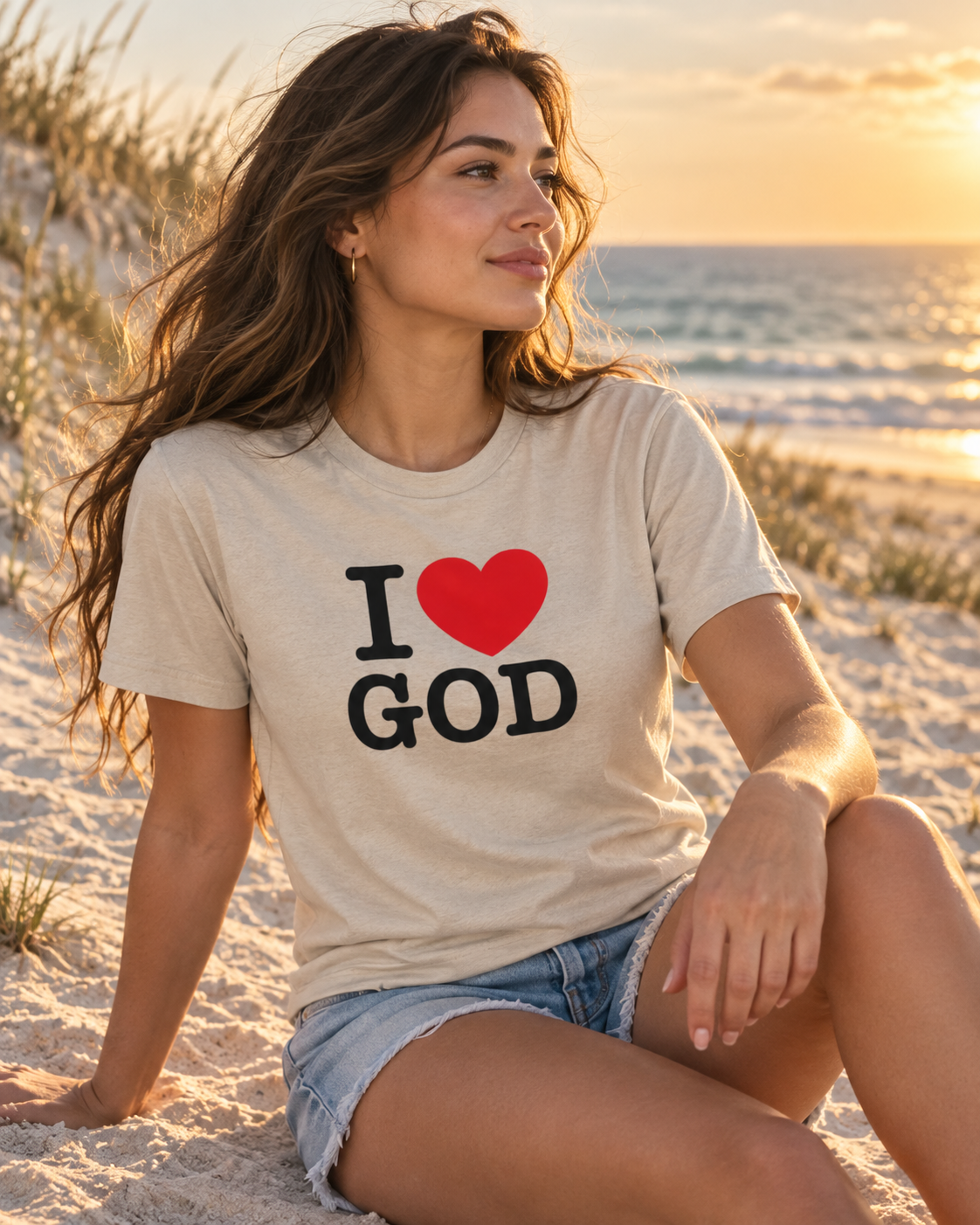 I ♥ God Tee